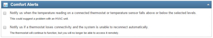 SiteSage Comfort Alerts