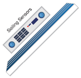 soiling sensor for utility PV