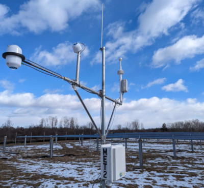 weather station remote for solar PV