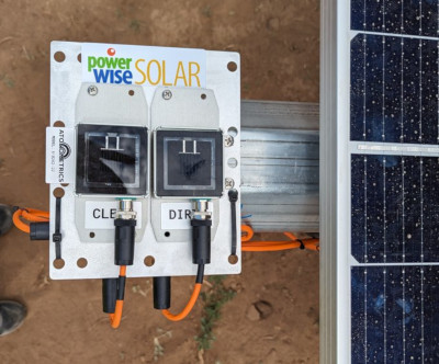 soiling sensor for utility solar PV
