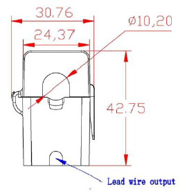 current transformer dimensions